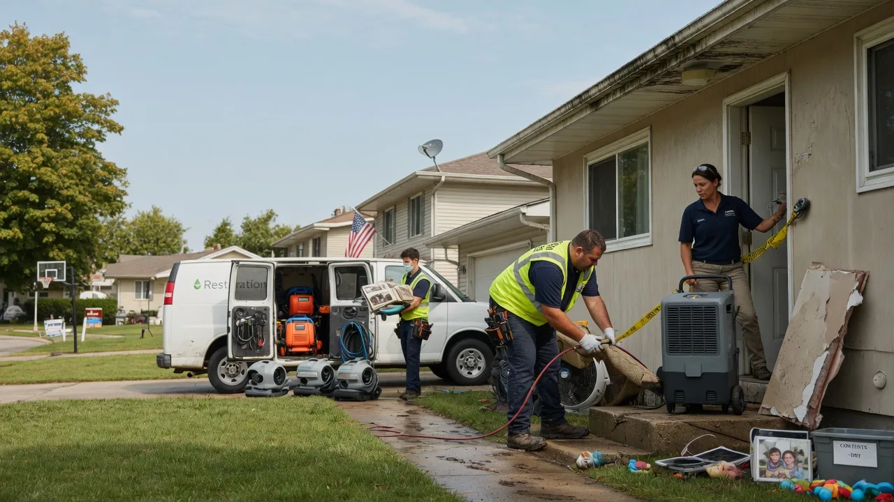 Water Damage Restoration in Reardan, WA near me